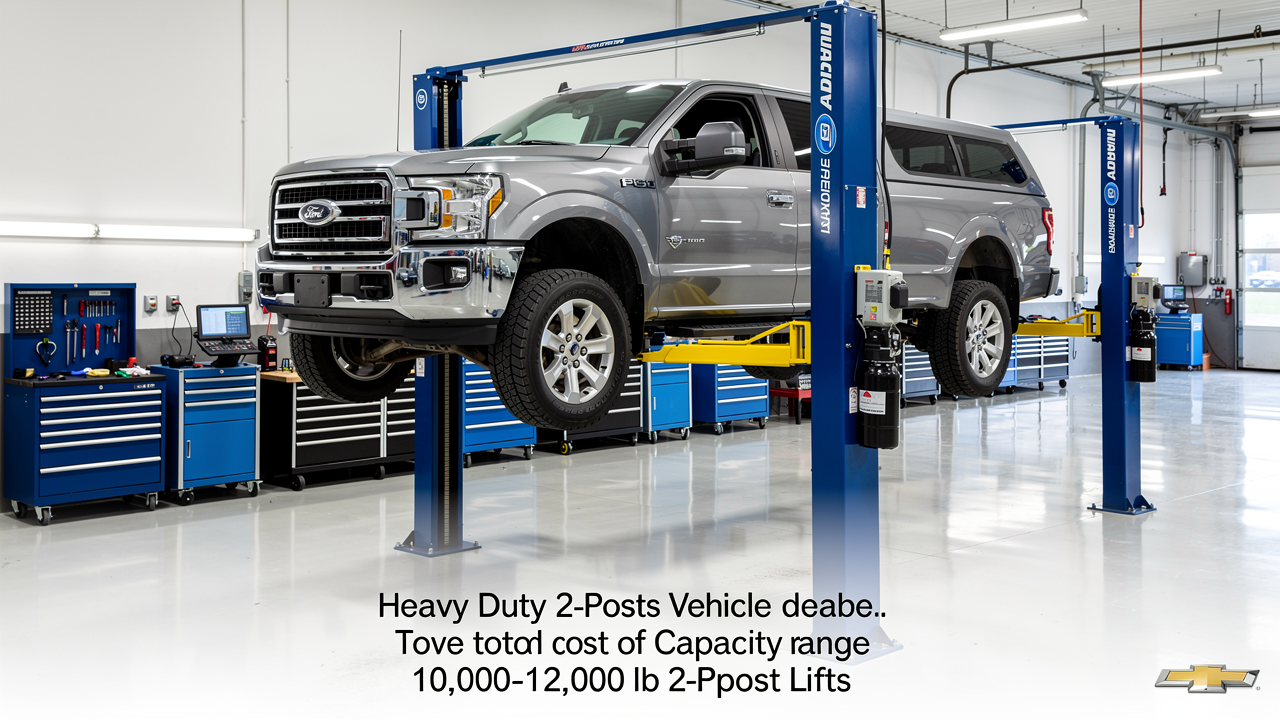 2024 Heavy Duty 2-Post Lift Buying Guide: 10,000-12,000 lb Capacity