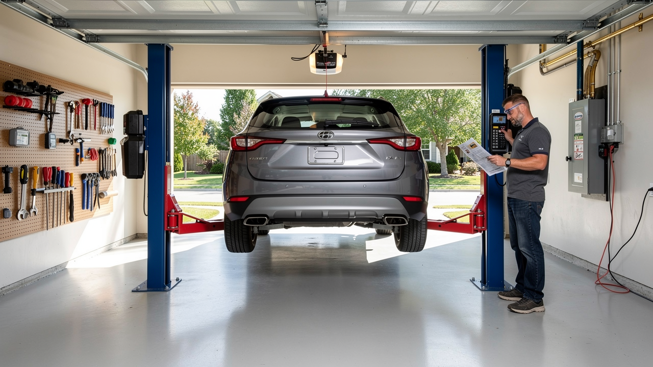Home Garage Car Lift Setup: Essential Requirements and Safety Tips