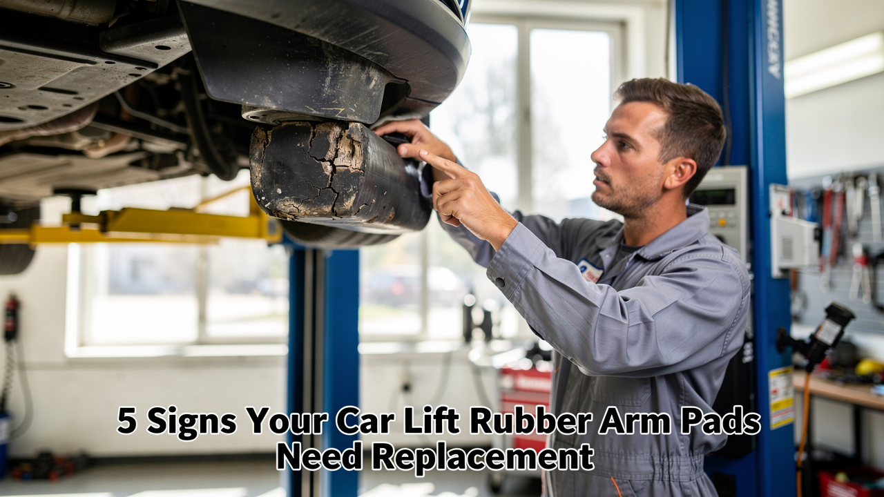 5 Signs Your Car Lift Rubber Arm Pads Need Replacement